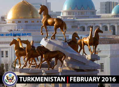 In Turkmenistan - BROADWAY BOUND 2016.